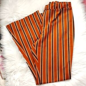 Altar'd State Rust and White Striped Garment